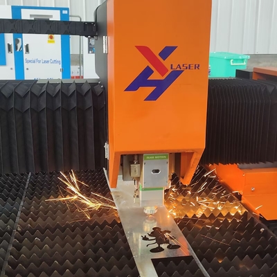 Coupeuse laser à fibre CNC 3000*1500mm 3000W 6000W 12000W Max Raycus pour tôle métallique