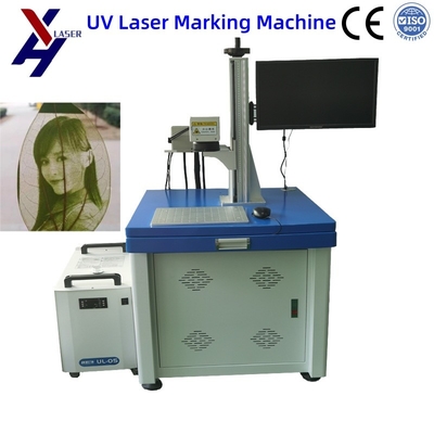 Machine de marquage au laser UV pour bouteilles en verre