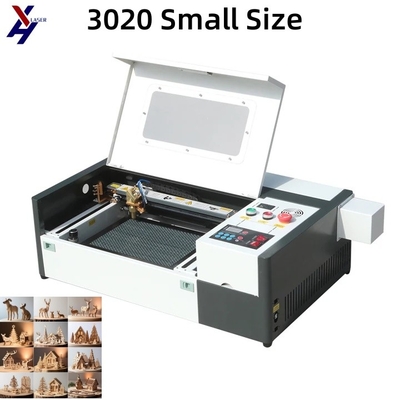 3020 Mini machine de découpe au laser CO2 Machine de découpe au laser 40W 50W