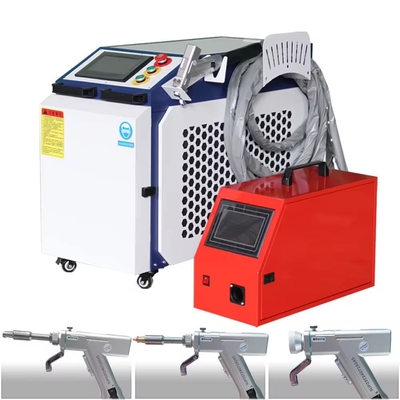 Le plus bon marché 4 en 1 soudeur laser à fibres multifonctions machine de soudage laser portative 1500w pour le métal