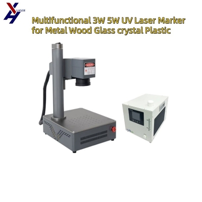 Marqueur laser UV multifonctionnel 3W 5W pour le bois métallique, le verre cristallin et le plastique