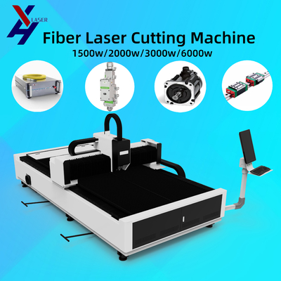 2025 1530 1500W 3000W Machine de découpe laser à fibre CNC Laser Cutter métal en acier inoxydable