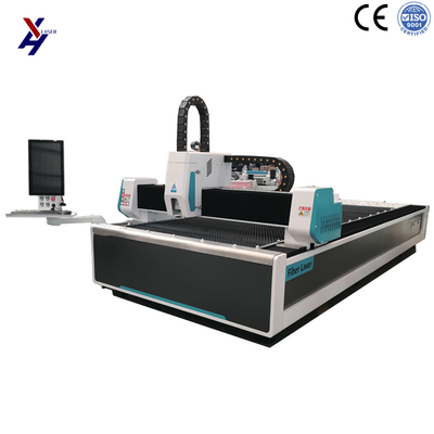 Coupeuse laser à fibre CNC 1000W 2000W 3000W Table unique pour le métal