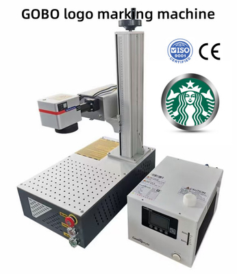 3W 5W Gobos Machine de marquage au laser UV Impression au laser pour câble en plastique de couleur PP