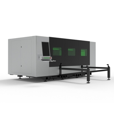 Machine de découpe laser à fibre à traction latérale entièrement automatique CNC pour acier inoxydable, acier au carbone, aluminium de 6000W pour la découpe de métal