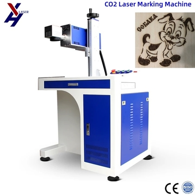 Machine à marquer au laser à base de fibres plastiques métalliques UV CO2 Mopa