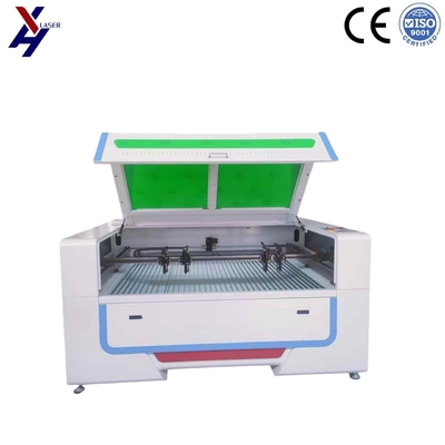 100W 150W 1610 gravure laser CO2 à double tête 4 têtes pour le caoutchouc acrylique de bois