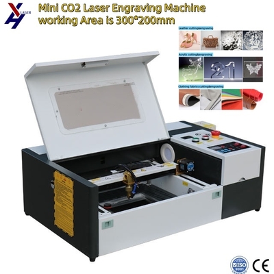 Machine de découpe laser CNC 3020 40W 50W bon marché pour bois, papier, cuir, acrylique