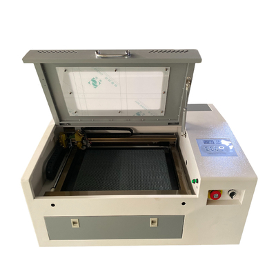 3020 4040 Petite Graveuse Laser CO2 40W 50W pour Tampon en Caoutchouc Acrylique