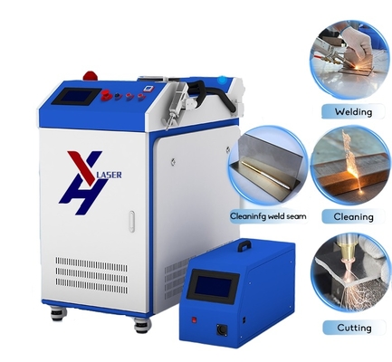 Machine de soudage laser portable 1,5 kW 2 kW 3 kW pour acier au carbone, acier inoxydable, aluminium, cuivre