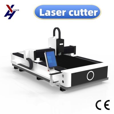 Machine de découpe laser à fibre CNC à vitesse maximale de 40 m/min pour tôle, plaque, tube et tuyau en acier inoxydable, aluminium et acier au carbone