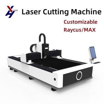 Machine de découpe laser à fibre Exporteur CNC Coupeuse laser à fibre de tôle métallique avec une précision de coupe de haute précision de ± 0,01 mm